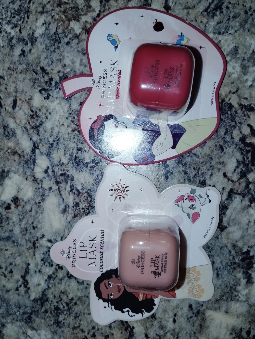 ✨ Disney Lip Mask Set – Brand New! ✨ Moana Snow White